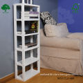 modern wooden bookcase